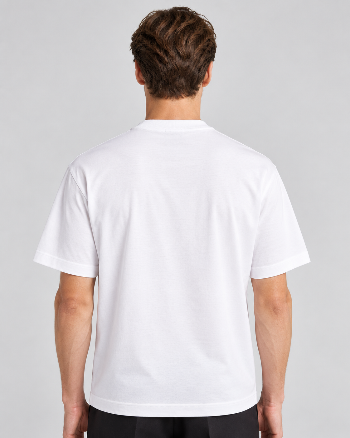 PRD Re-Nylon and Jersey T-Shirt - White