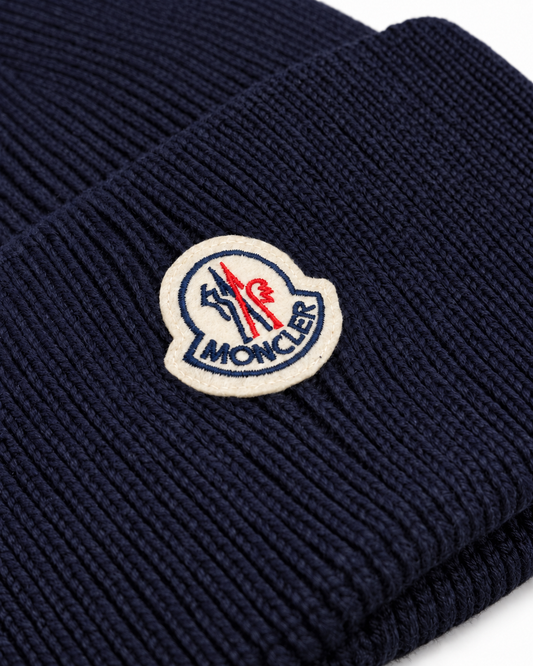 MNCLR Wool Beanie - Dark Blue