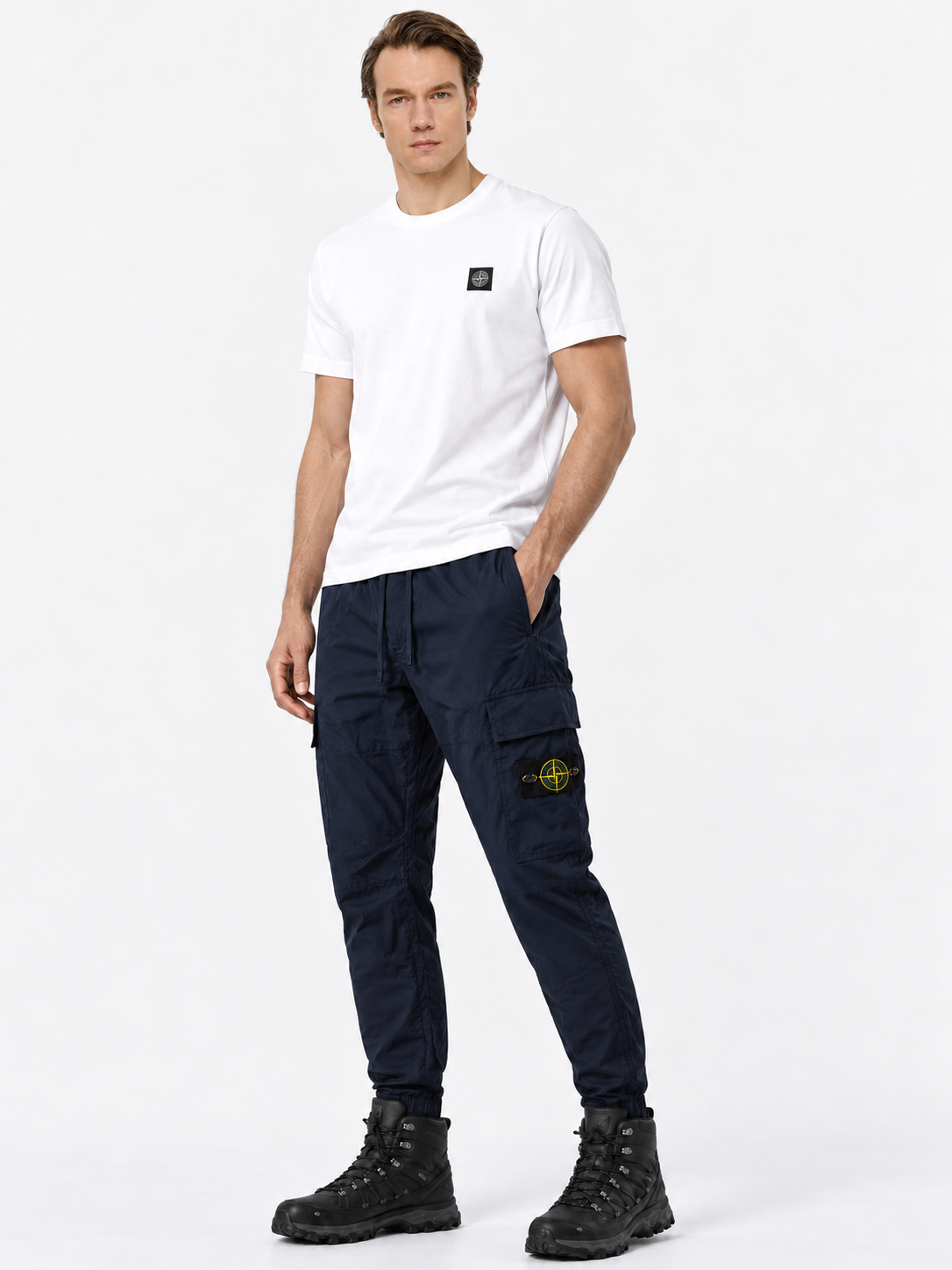 SI Parachute Trousers - Navy Blue