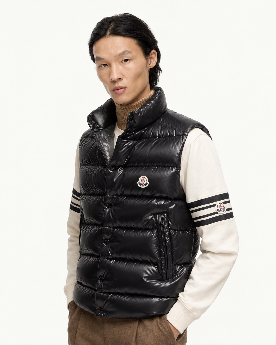 MNCLR Tibb Down Gilet - Black