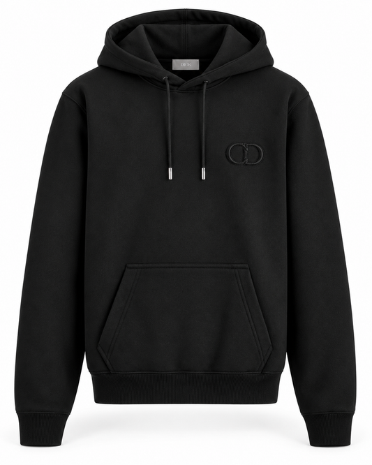 DR CD Icon Hooded Sweatshirt - Black