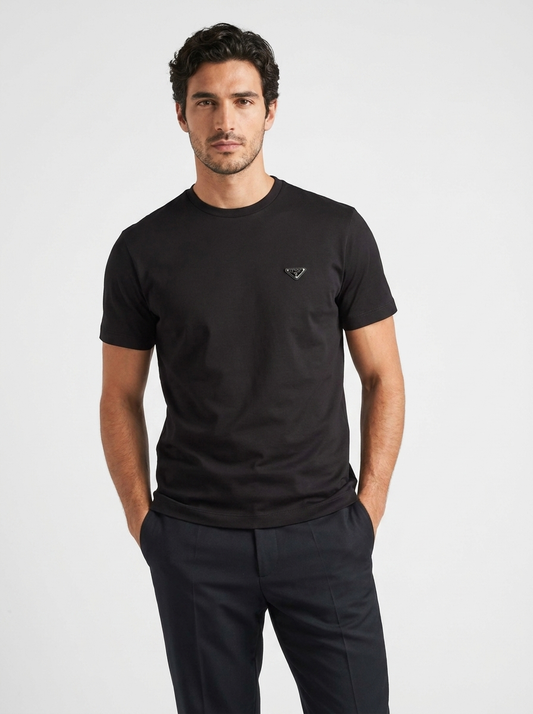 PRD Logo Patch T-Shirt - White View 1