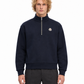 MNCLR Logo Cotton Zip-Up Sweatshirt - Dark Blue