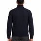 MNCLR Padded Wool Zip-Up Cardigan - Navy Blue