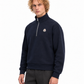 MNCLR Logo Cotton Zip-Up Sweatshirt - Dark Blue