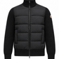 MNCLR Padded Wool Zip-Up Cardigan - Black
