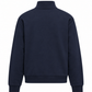 MNCLR Logo Cotton Zip-Up Sweatshirt - Dark Blue
