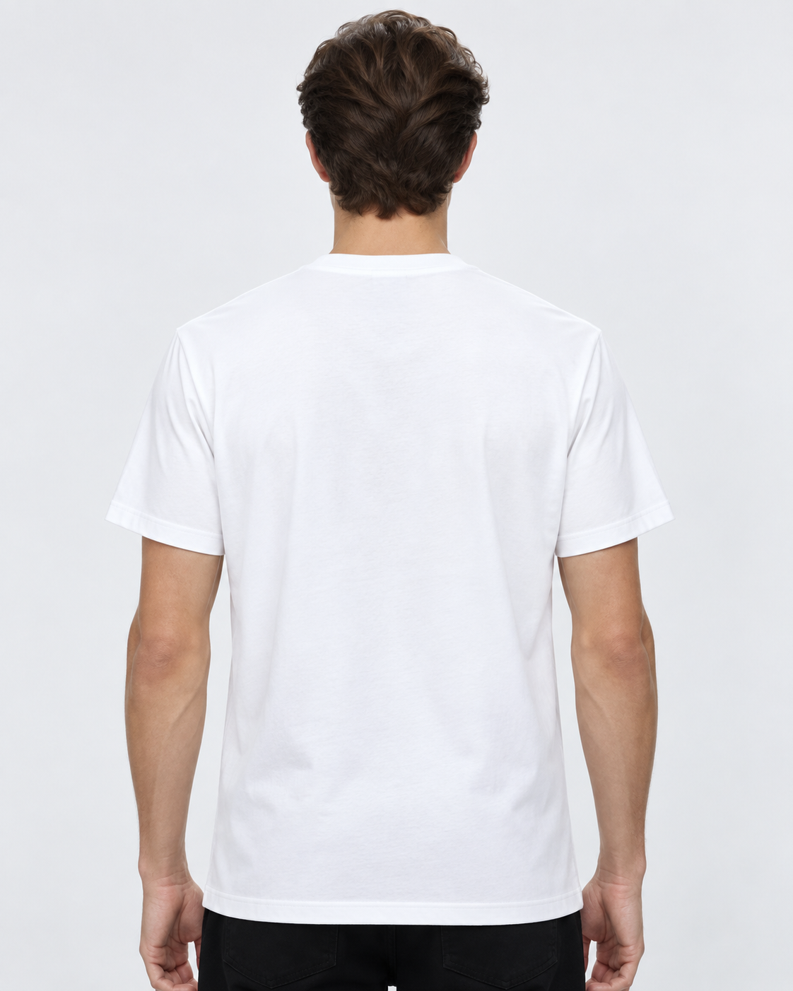MNCLR Logo Patch Cotton T-Shirt - White