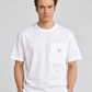PRD Re-Nylon and Jersey T-Shirt - White