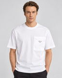 PRD Re-Nylon and Jersey T-Shirt - White