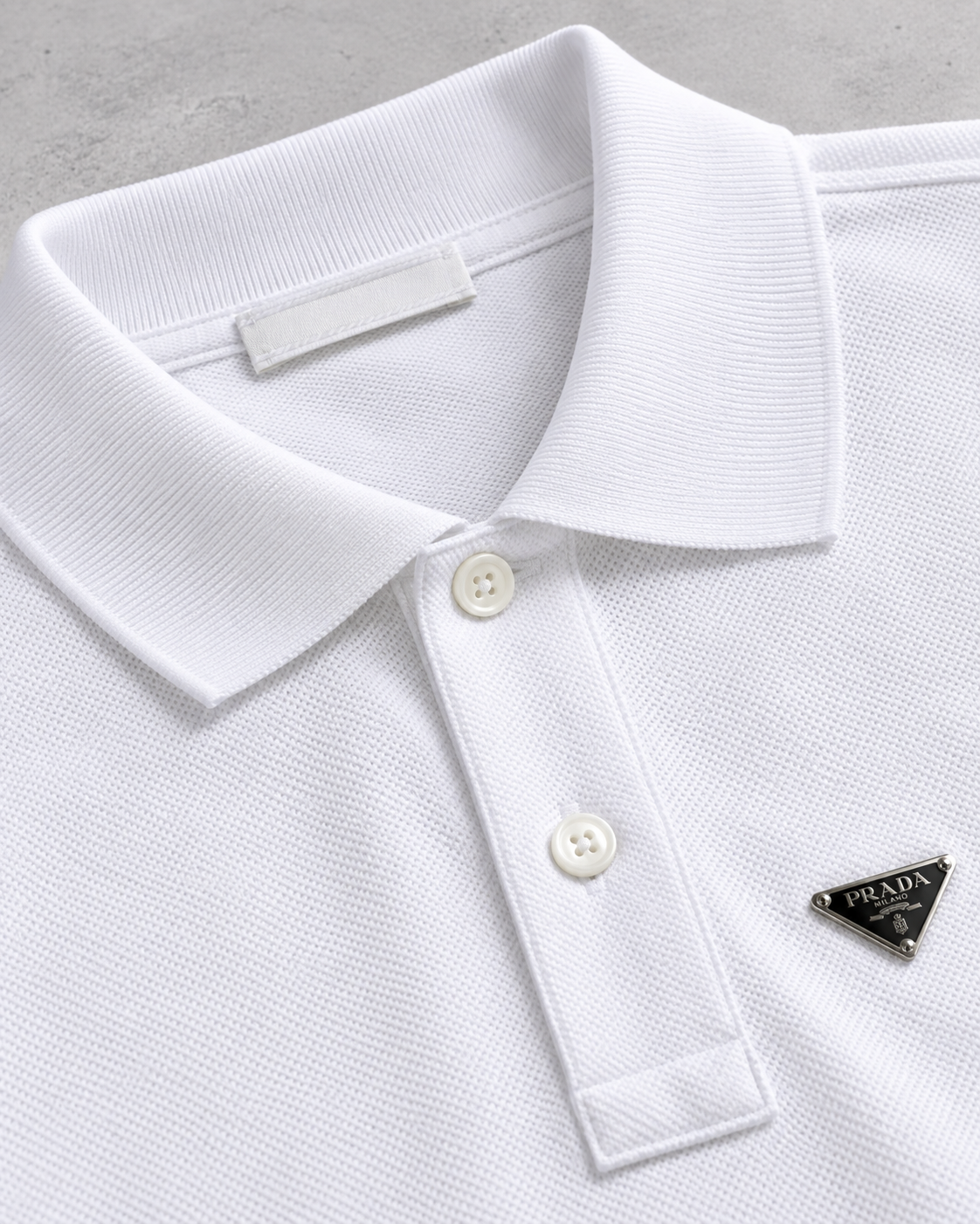 PRD Pique Polo Shirt - White