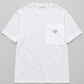 PRD Re-Nylon and Jersey T-Shirt - White