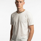 BBR Check Trim Cotton T-Shirt - Chalk