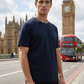 BBR Check Trim Cotton - Dark Blue View 3