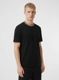 BBR Check Trim Cotton - Black View 1