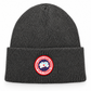 CG Merino Wool Beanie with Arctic Disc – Anthracite