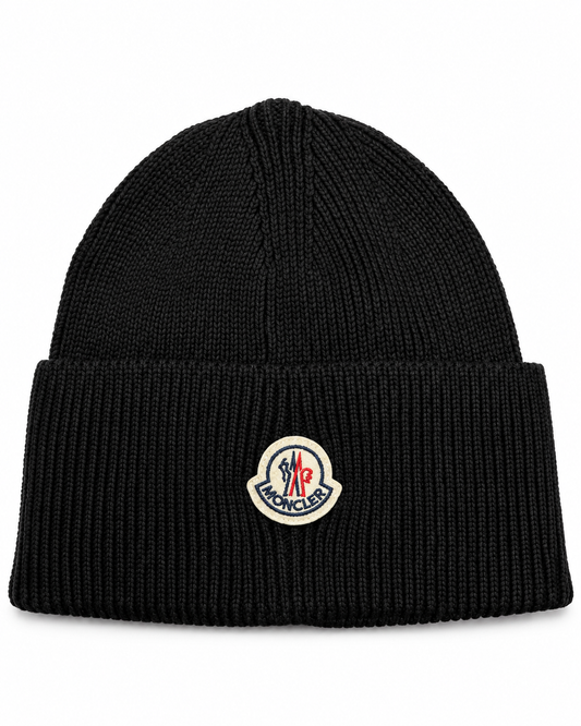 MNCLR Wool Beanie - Black