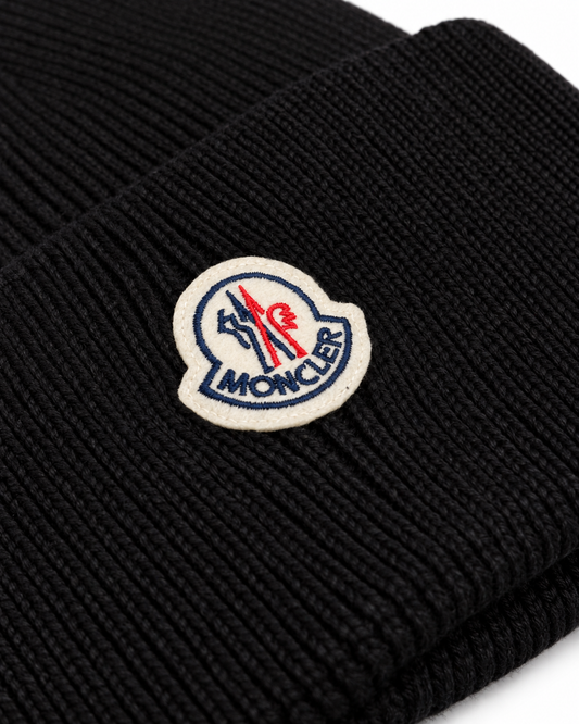 MNCLR Wool Beanie - Black