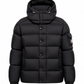 MNCLR Maya 70 Hooded Short Down Jacket - Black