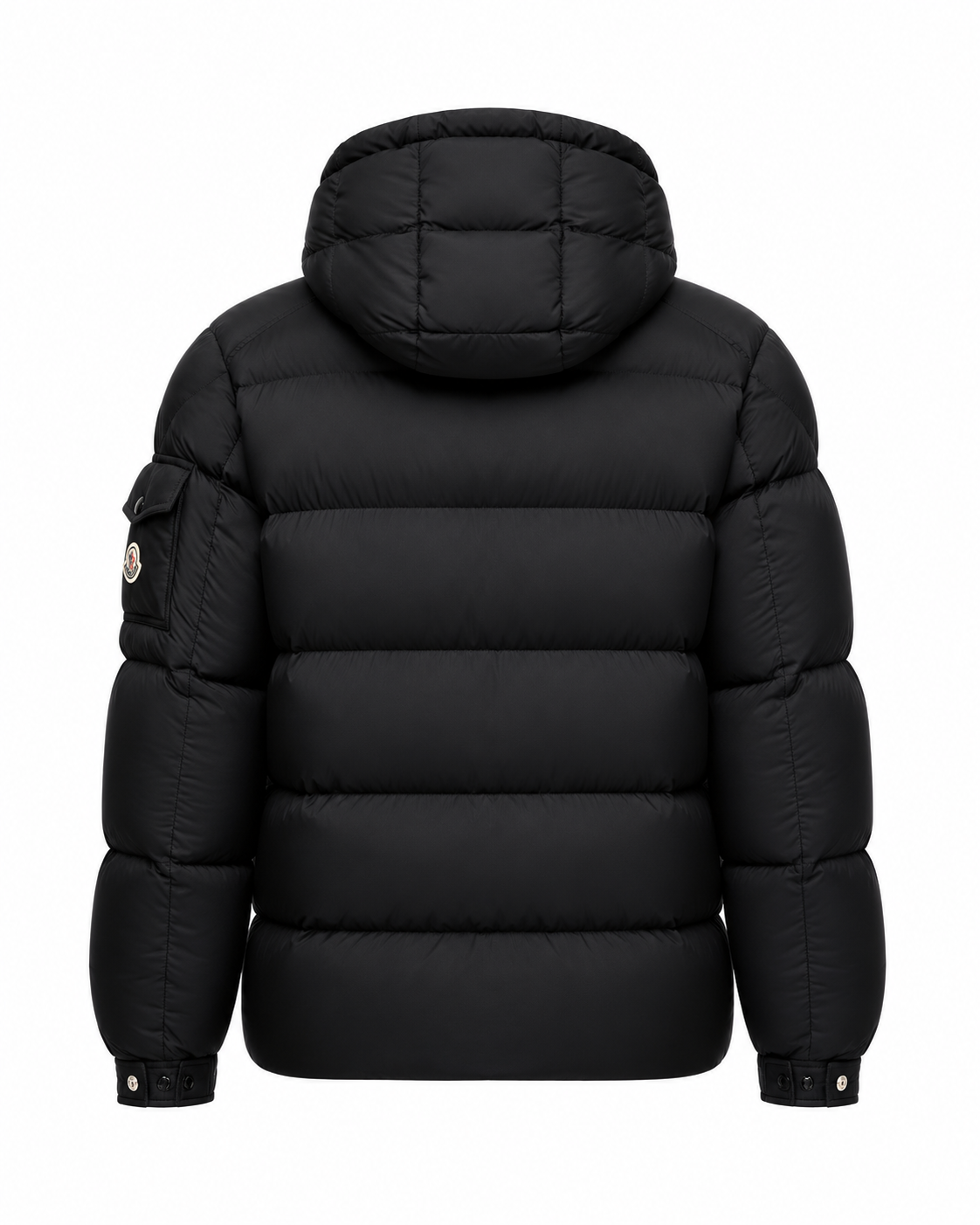 MNCLR Maya 70 Hooded Short Down Jacket - Black