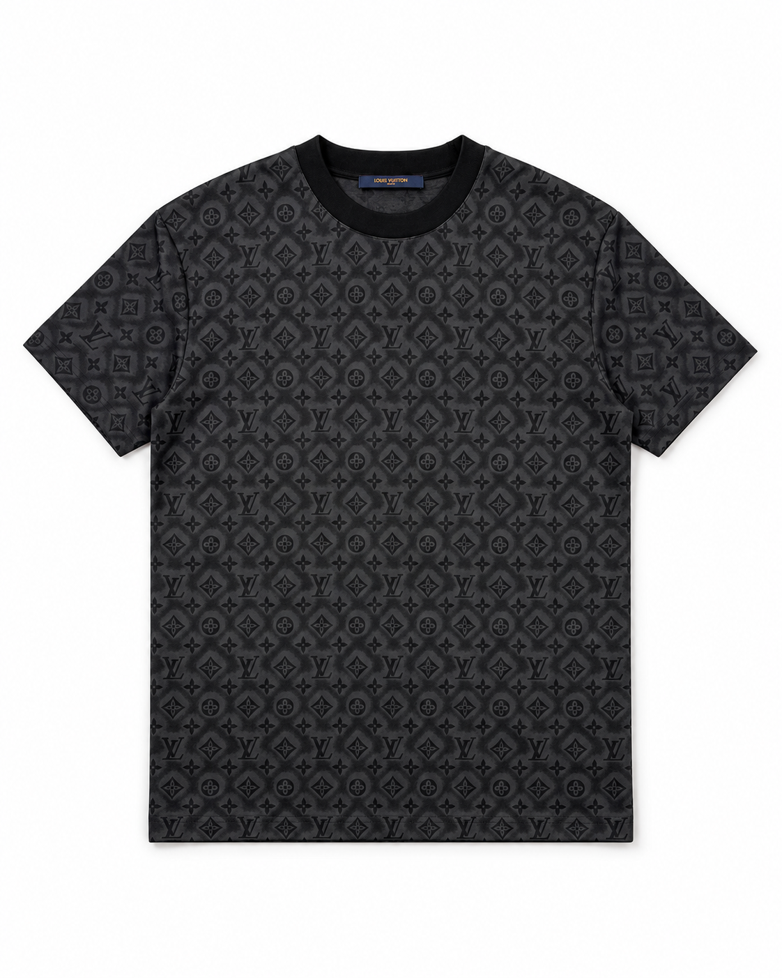 LV Monogram Short Sleeved - Black
