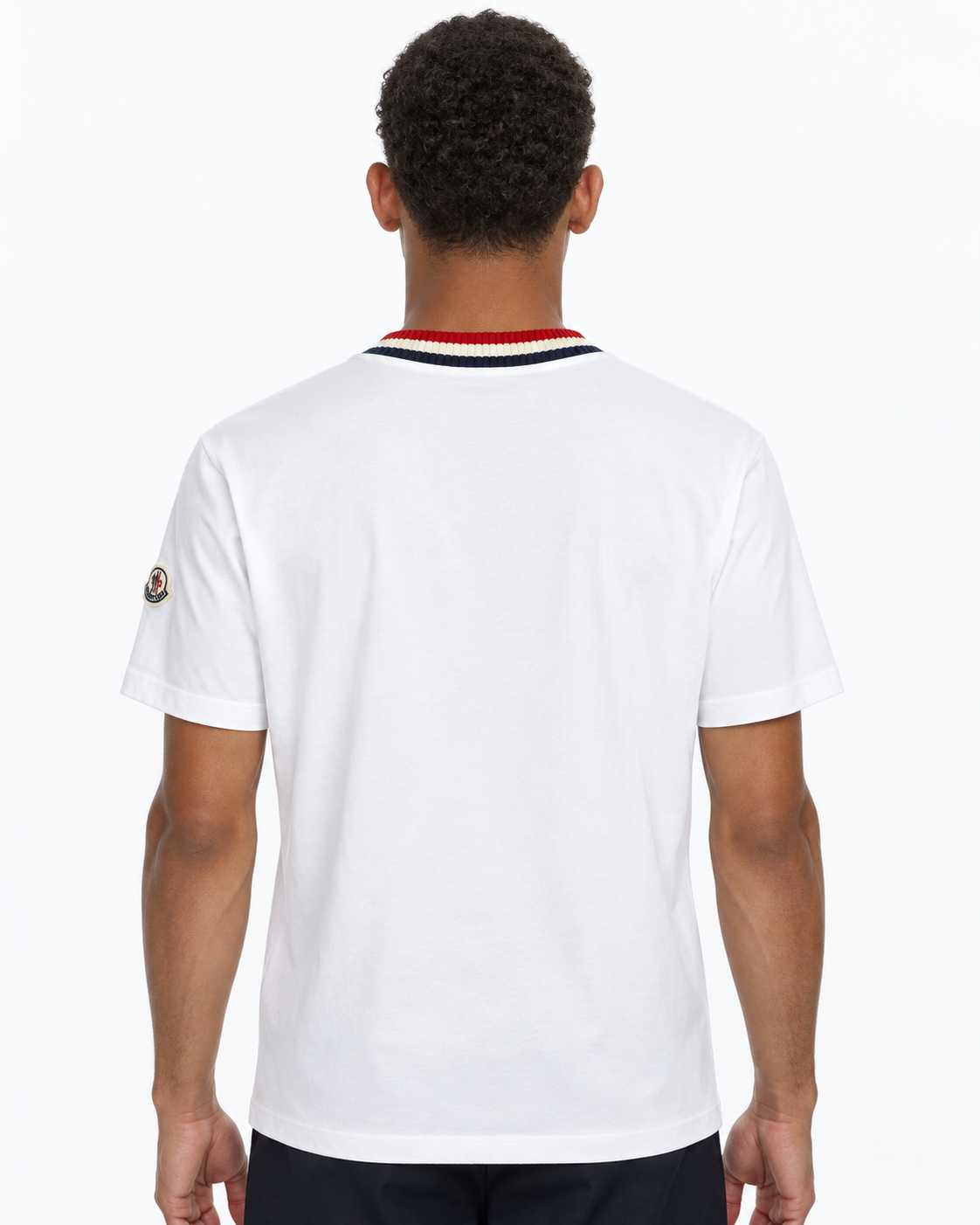 MNCLR Logo Patch Short Sleeved - White