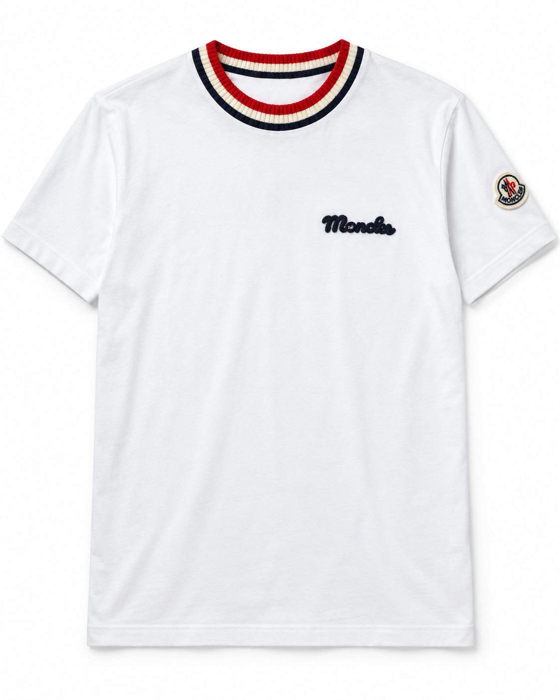 MNCLR Logo Patch Short Sleeved - White