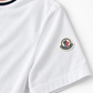 MNCLR Logo Patch Short Sleeved - White