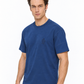 MNCLR Logo Patch Cotton Blend T-Shirt - Blue