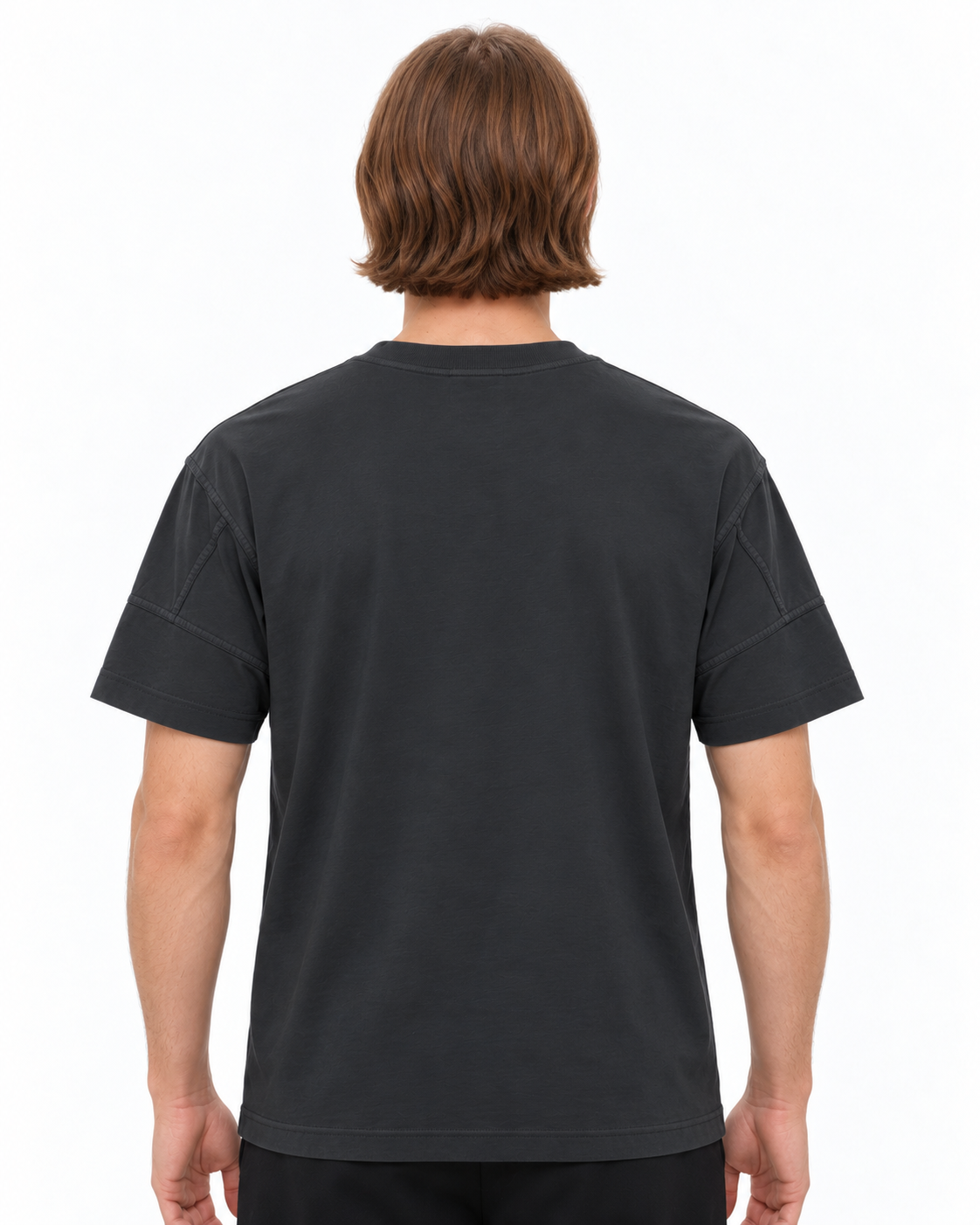MNCLR Logo Patch Cotton Blend T-Shirt - Black