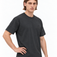MNCLR Logo Patch Cotton Blend T-Shirt - Black