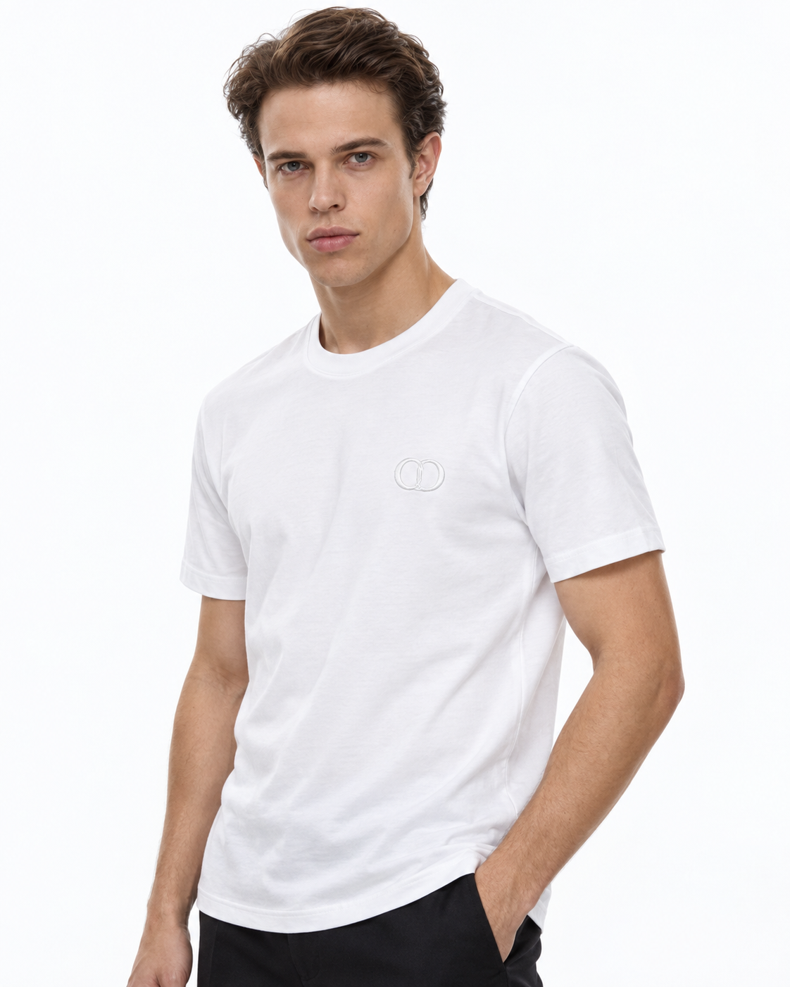 DR CD Icon Relaxed Fit - White