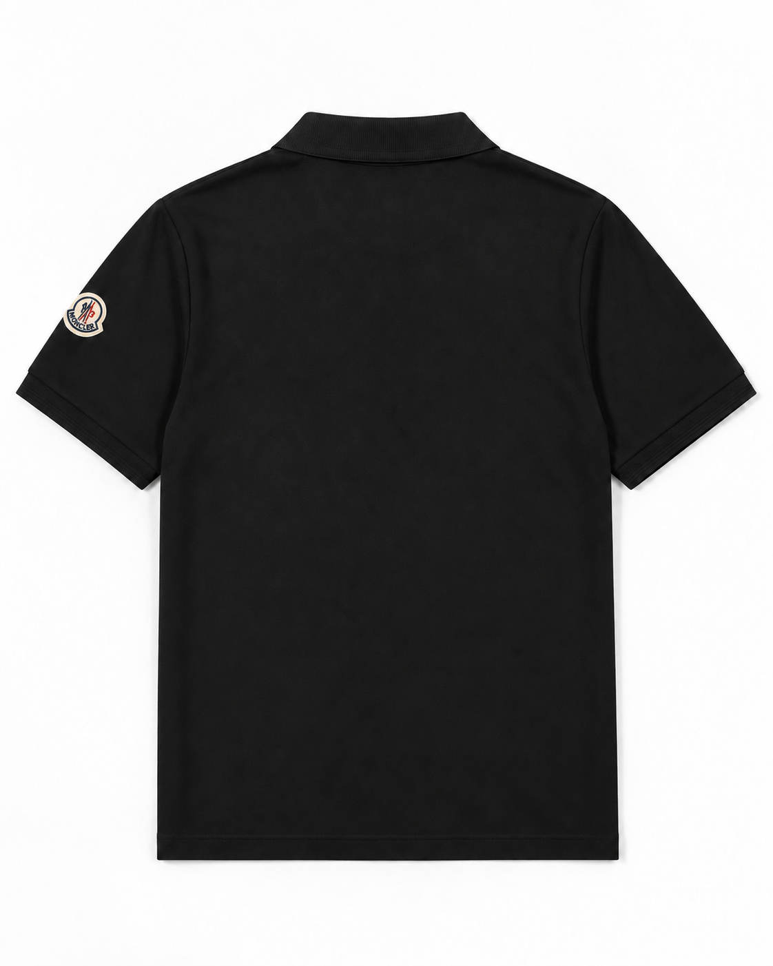 MNCLR Half-Zip Piqué Cotton Shirt - Black