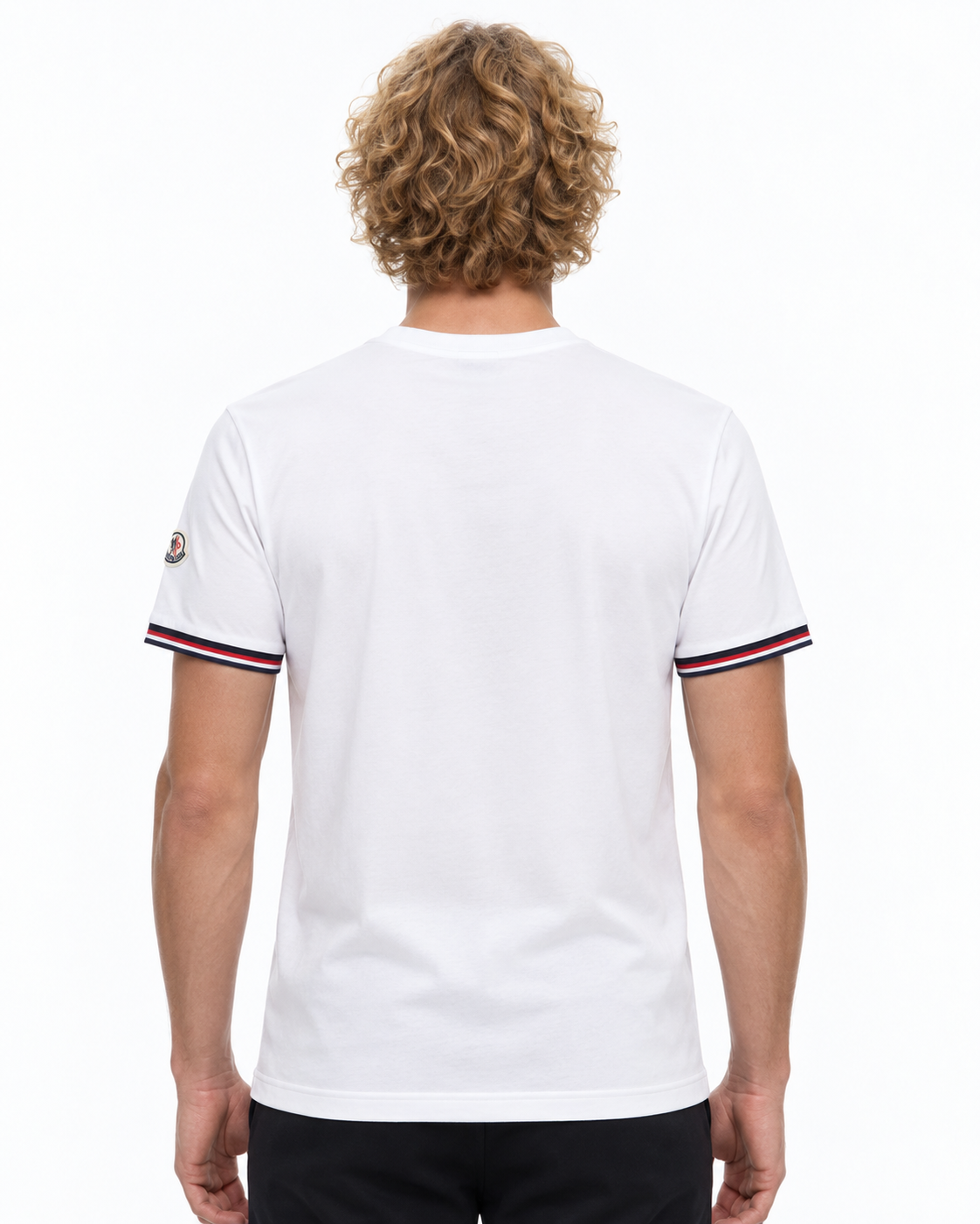 MNCLR Tricolour-Trimmed Cotton T-Shirt - White