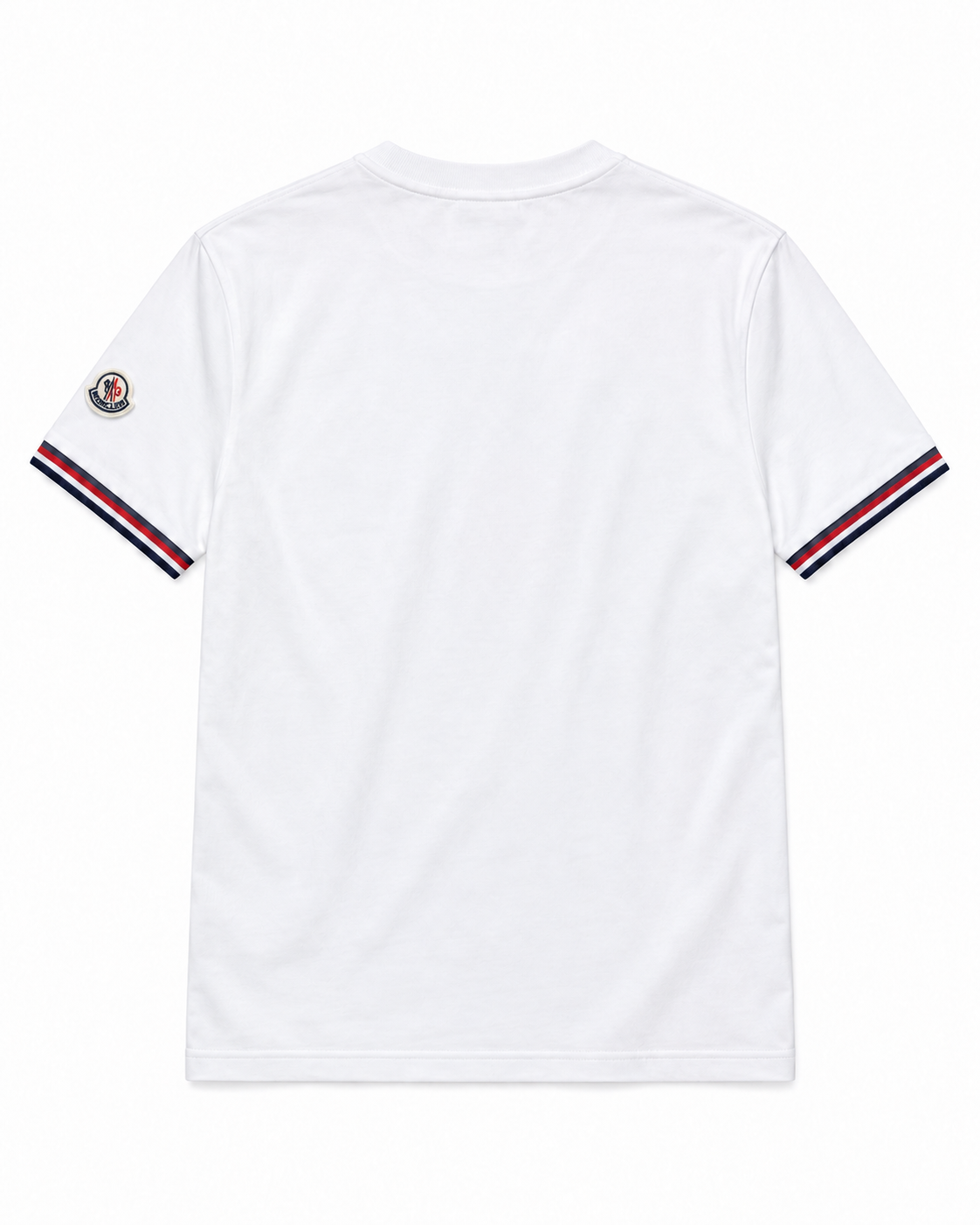 MNCLR Tricolour-Trimmed Cotton T-Shirt - White