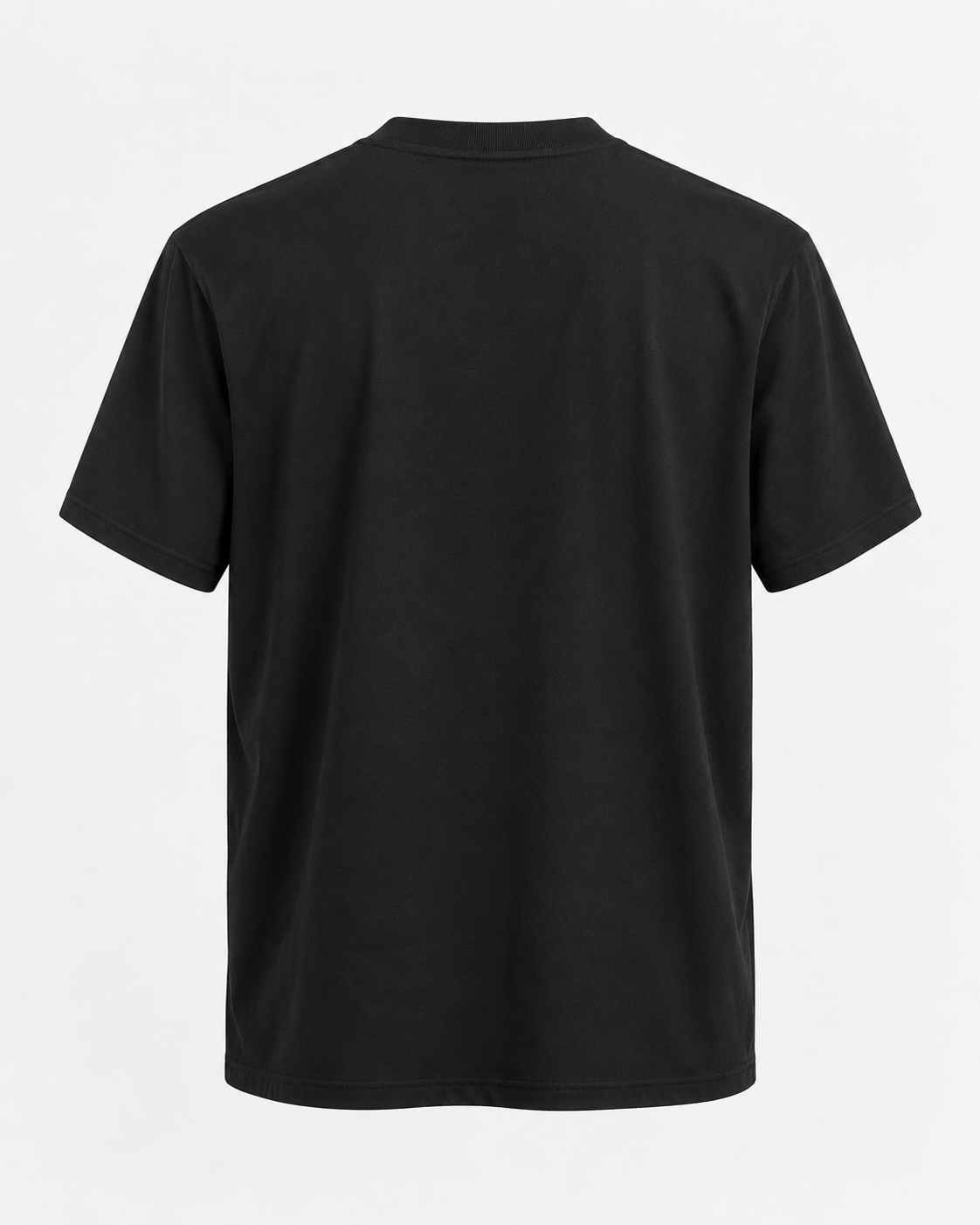 MNCLR Logo Patch Cotton T-Shirt - Black