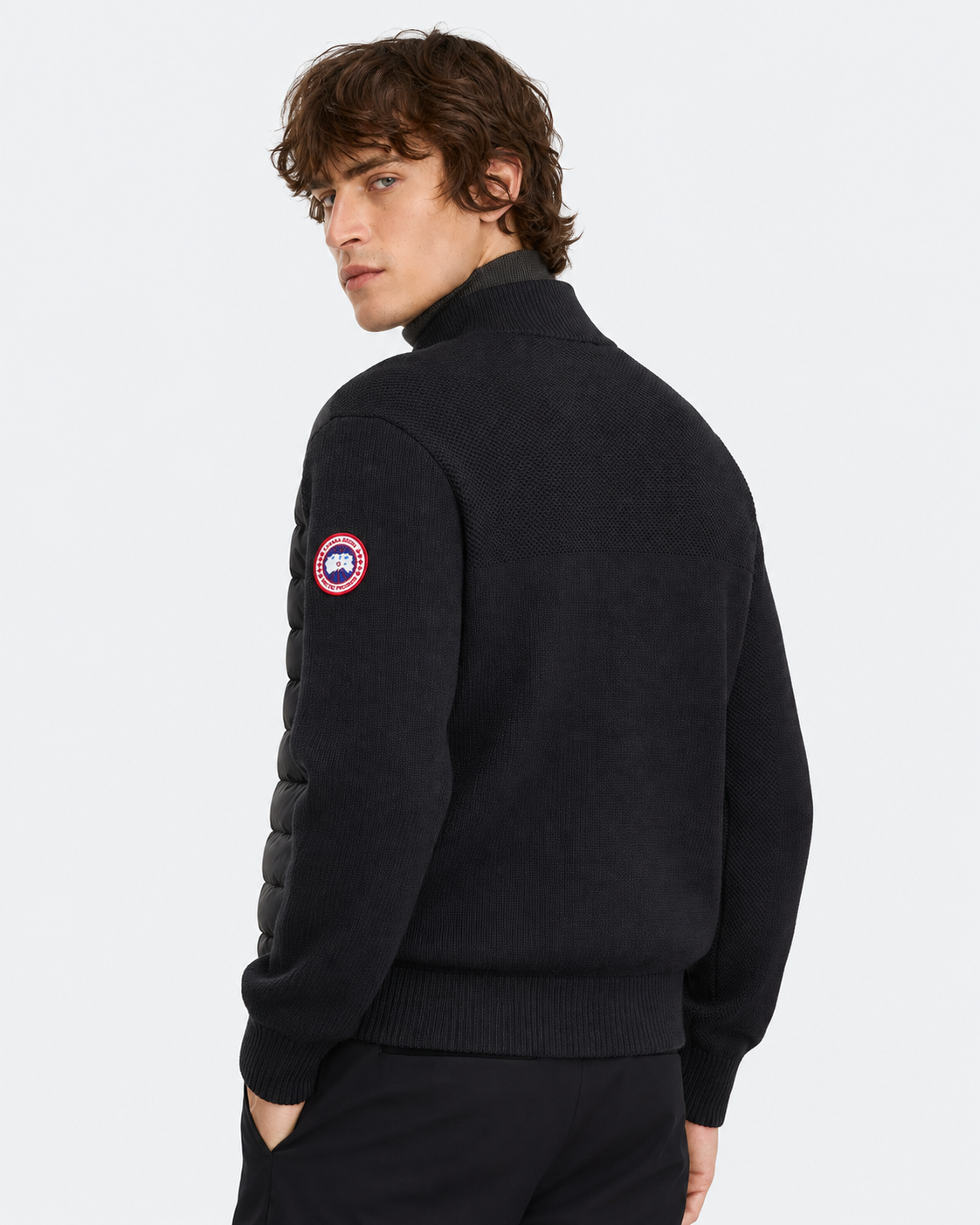 CG HyBridge Knit Jacket - Black