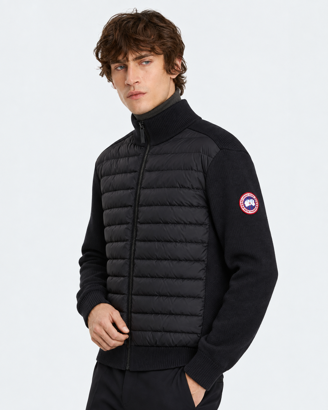 CG HyBridge Knit Jacket - Black