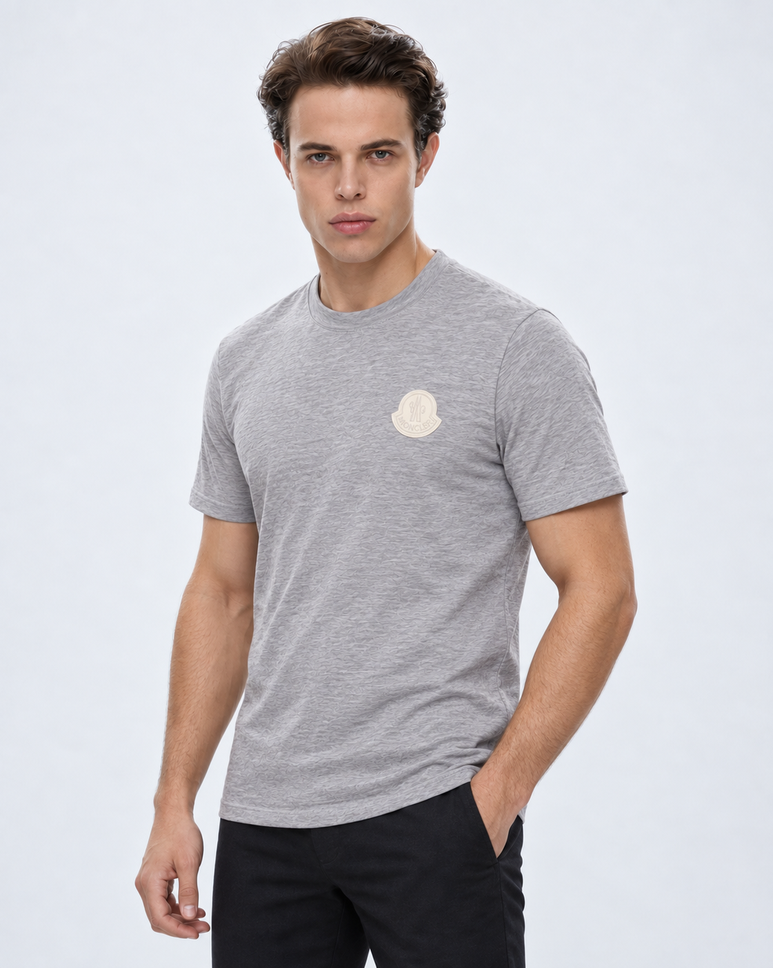 MNCLR Logo Reversible T-Shirt - Grey