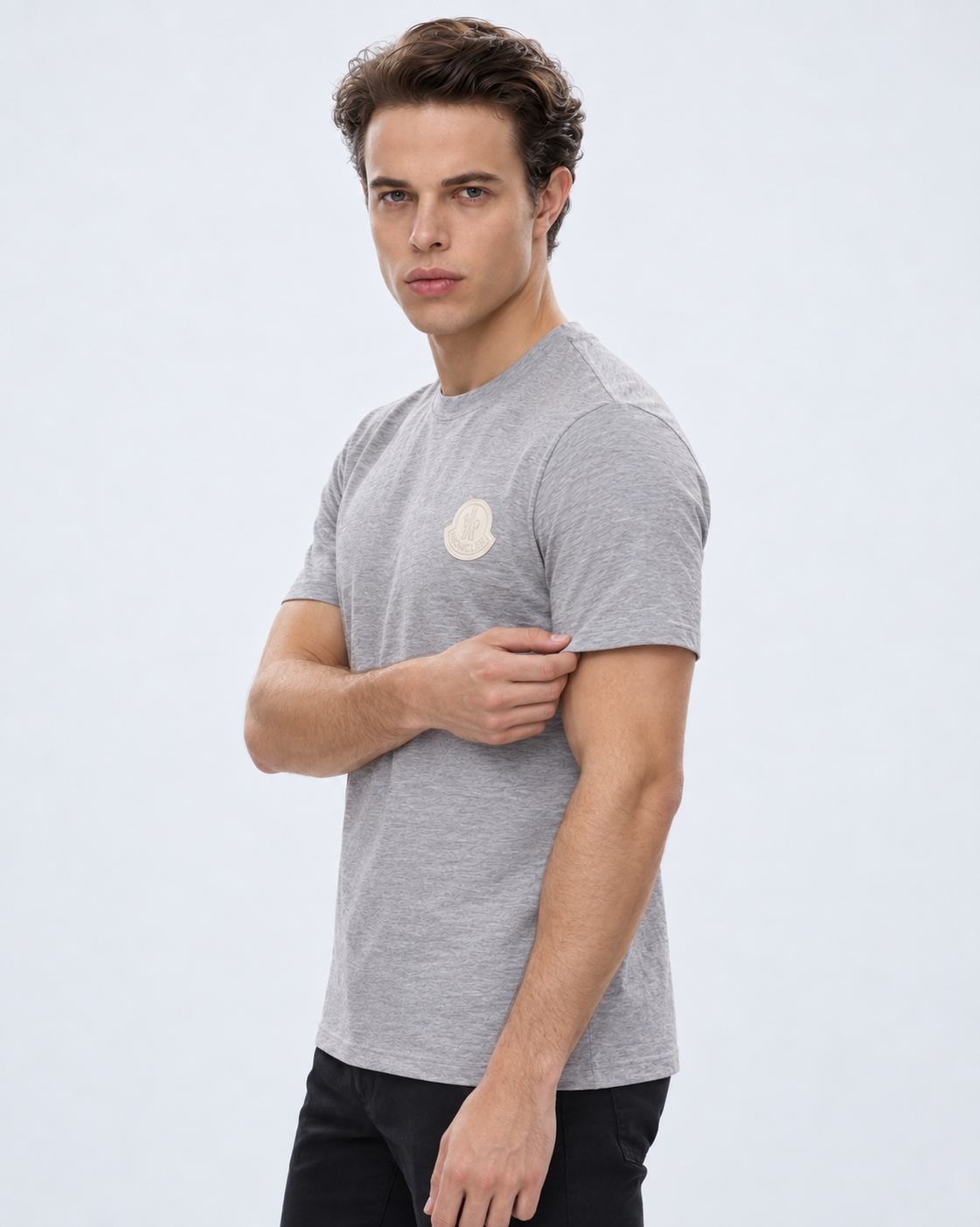 MNCLR Logo Reversible T-Shirt - Grey