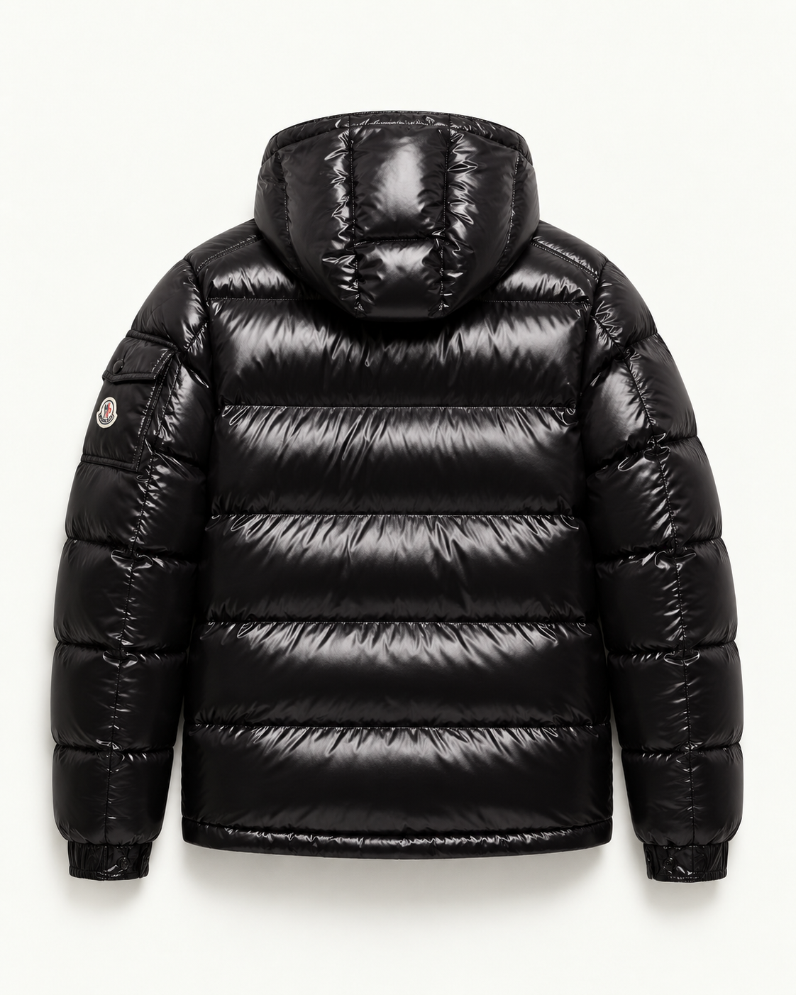 MNCLR Maya Hooded Short Down Jacket - Black