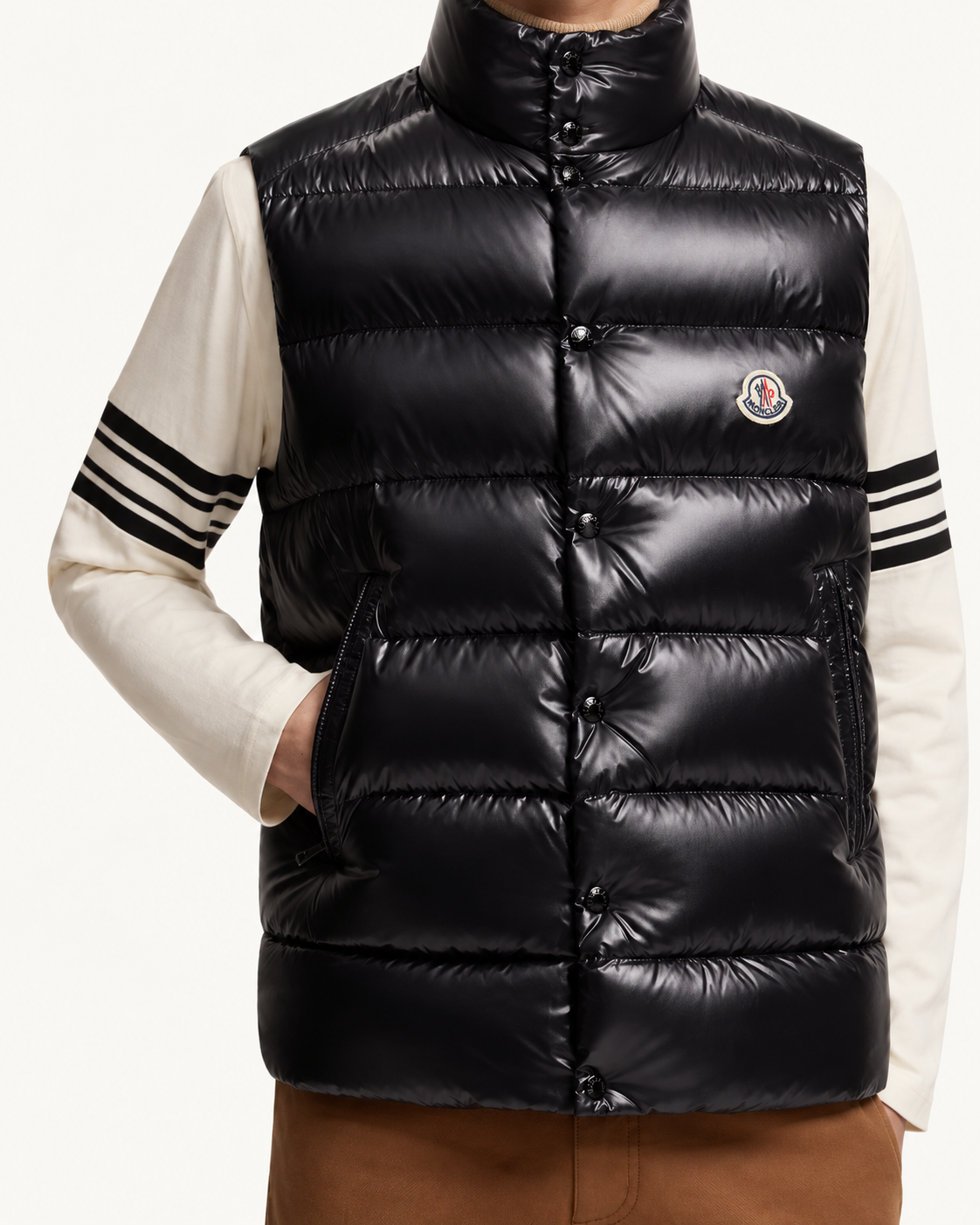 MNCLR Tibb Down Gilet - Black