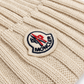 MNCLR Wool Beanie with Pom Pom - Beige