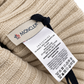 MNCLR Wool Beanie with Pom Pom - Beige