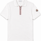 MNCLR Half-Zip Piqué Cotton Shirt - White