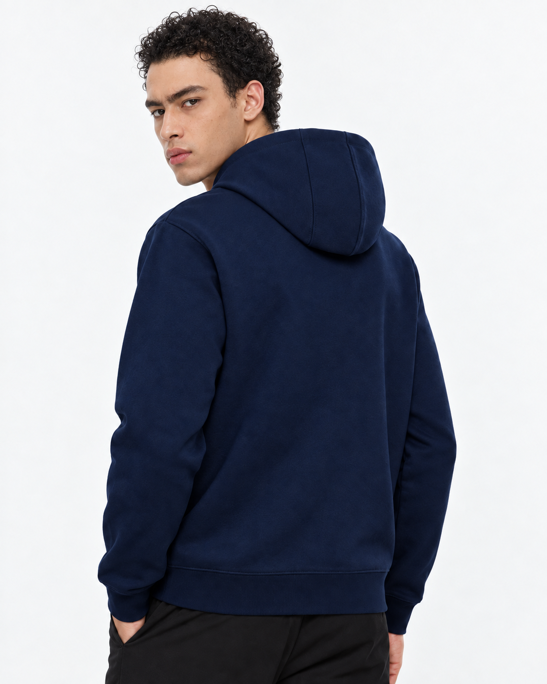 MNCLR Logo Hoodie - Dark Blue