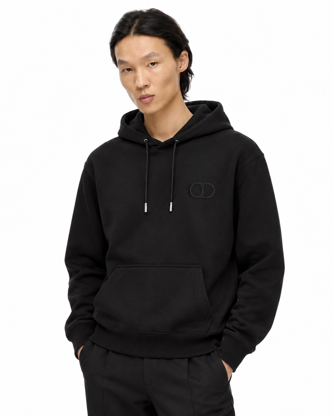 DR CD Icon Hooded Sweatshirt - Black