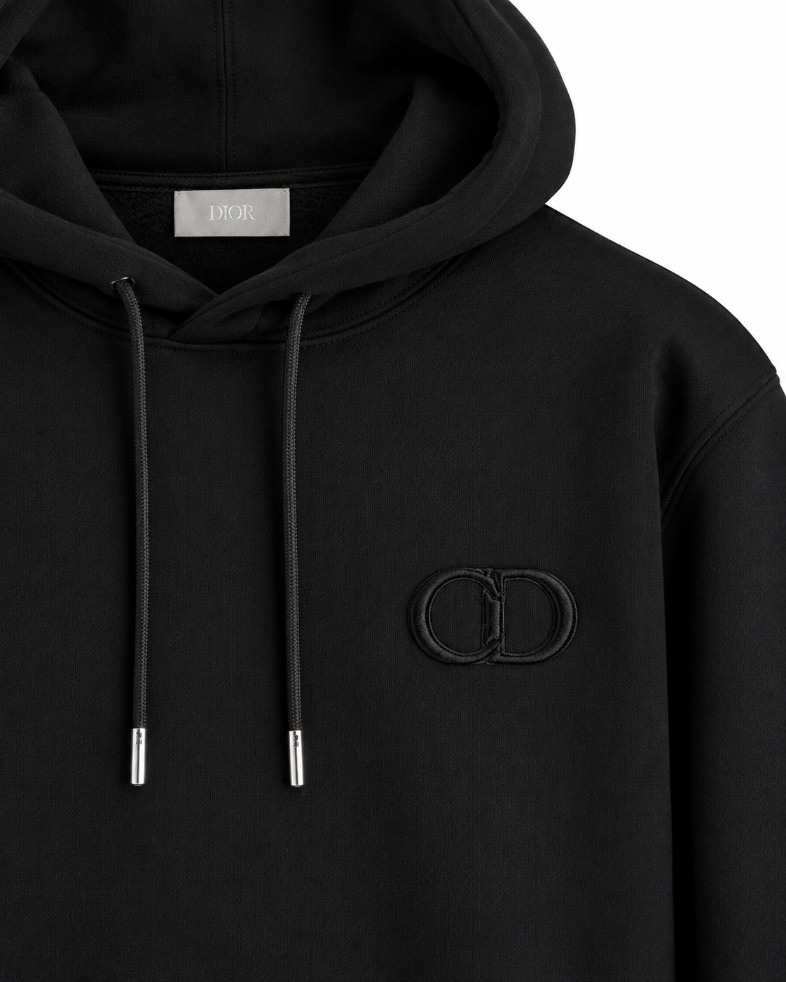 DR CD Icon Hooded Sweatshirt - Black