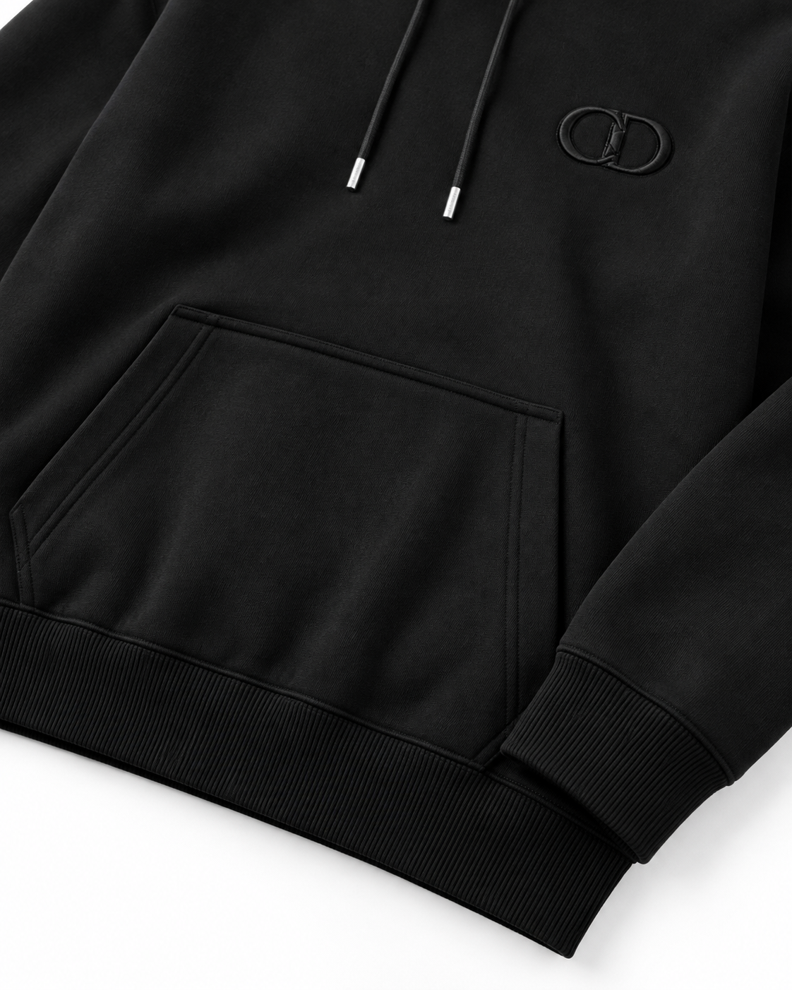 DR CD Icon Hooded Sweatshirt - Black