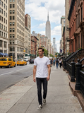 LV Monogram Short Sleeved - White View 1